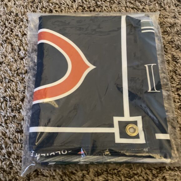Chicago Bears Flag 2003 Inaugural Season New Soldier Field - Miller Lite Brand
